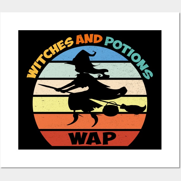 Witches and Potions Wall Art by MZeeDesigns